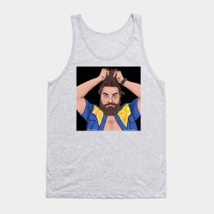 Comedian Sean Patton - Black Artwork Tank Top